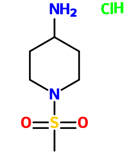 MC095967 1-(Methylsulfonyl)-4-piperidinamine HCl